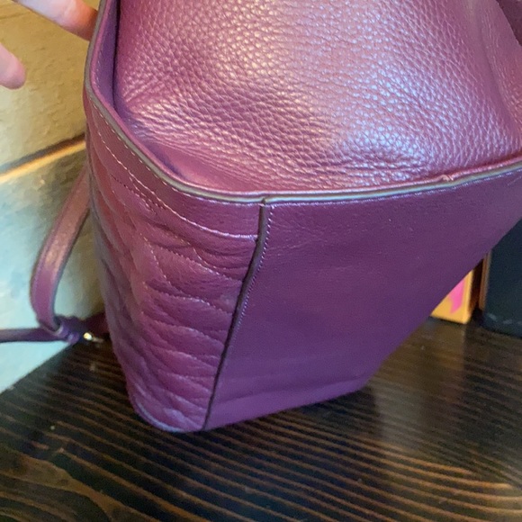 NWT Vera Bradley Quilted Stella Satchel Aubergine - Picture 6 of 17